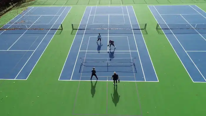 pickleball vs tennis courts