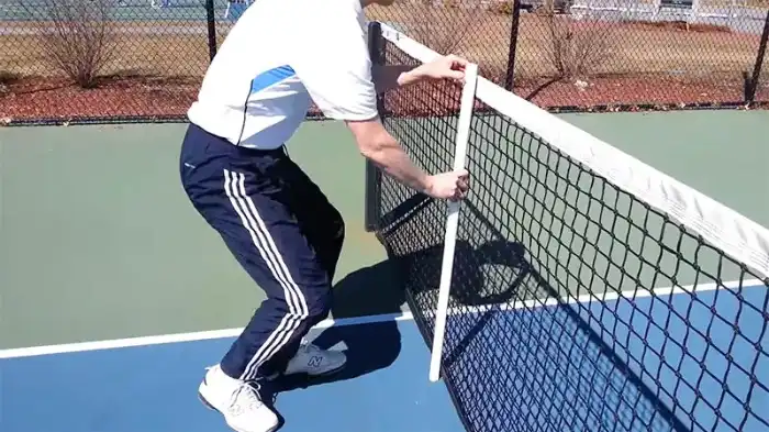 How to Lower a Tennis Net for Pickleball?