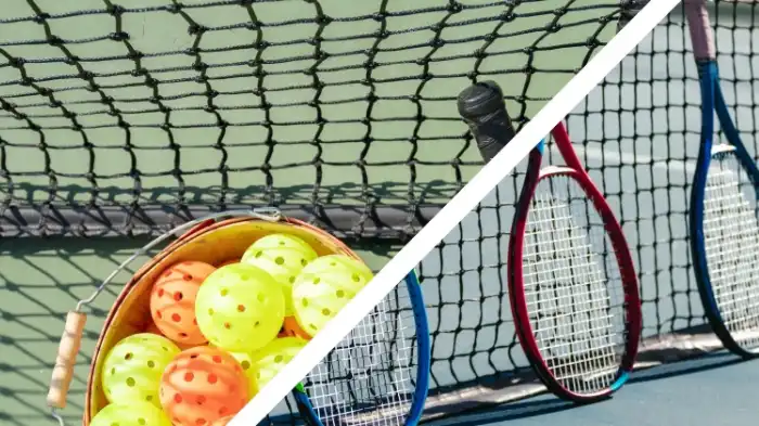 tennis net vs pickleball net