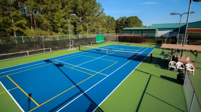 converting a tennis court to pickleball