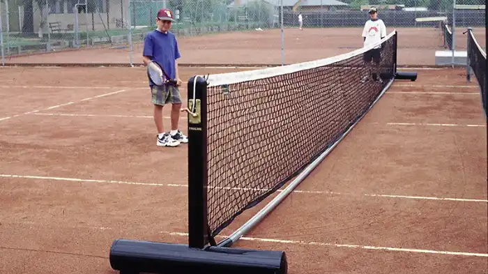 pickleball net height vs tennis